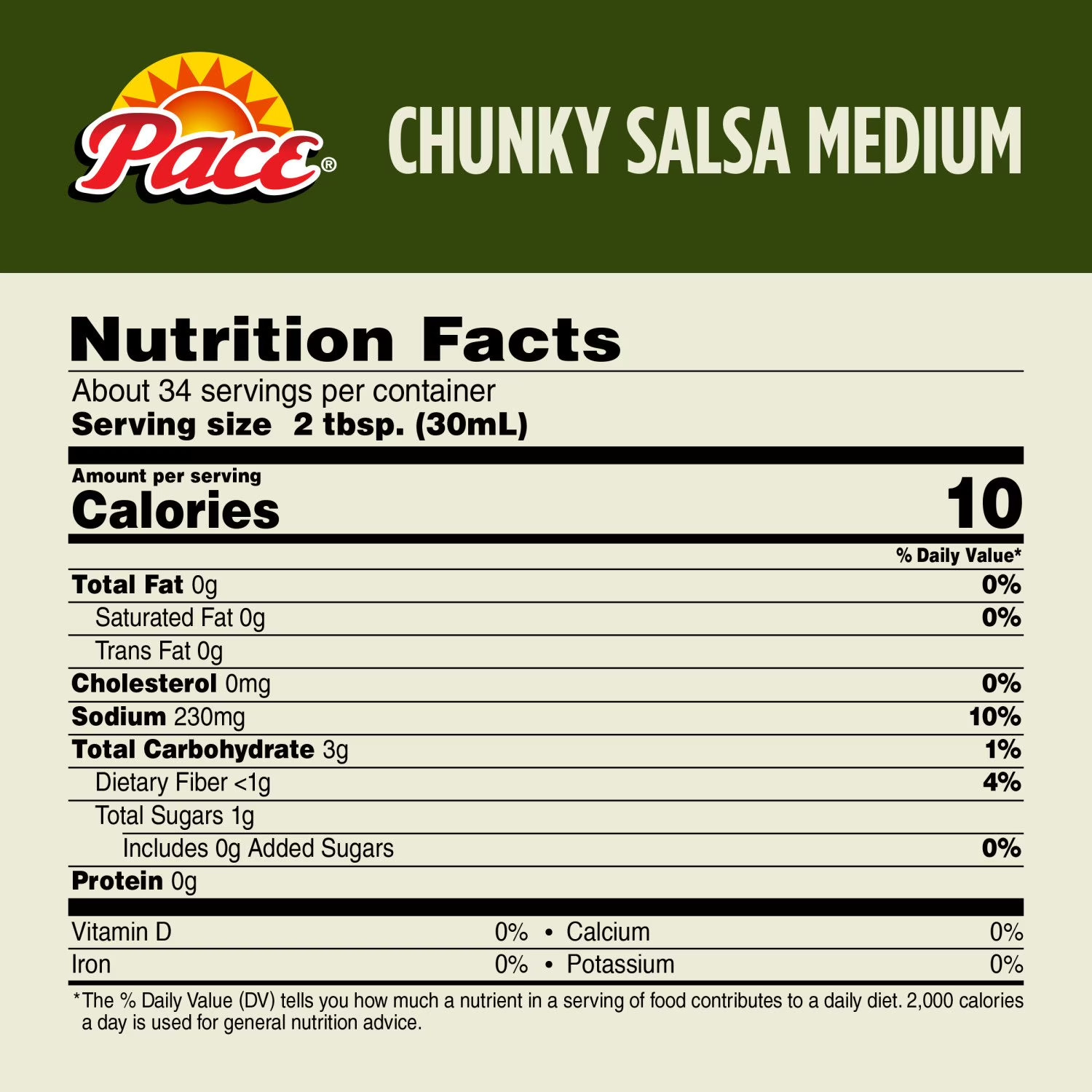 Pace Chunky Salsa, Medium (38 oz., 2 ct.) Great Price