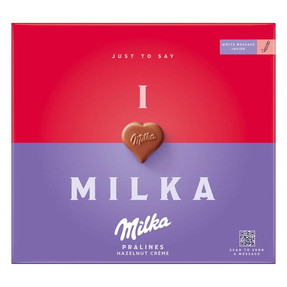 Milk I LOVE Mini Pralines Hearts 110g / 3.88 oz
