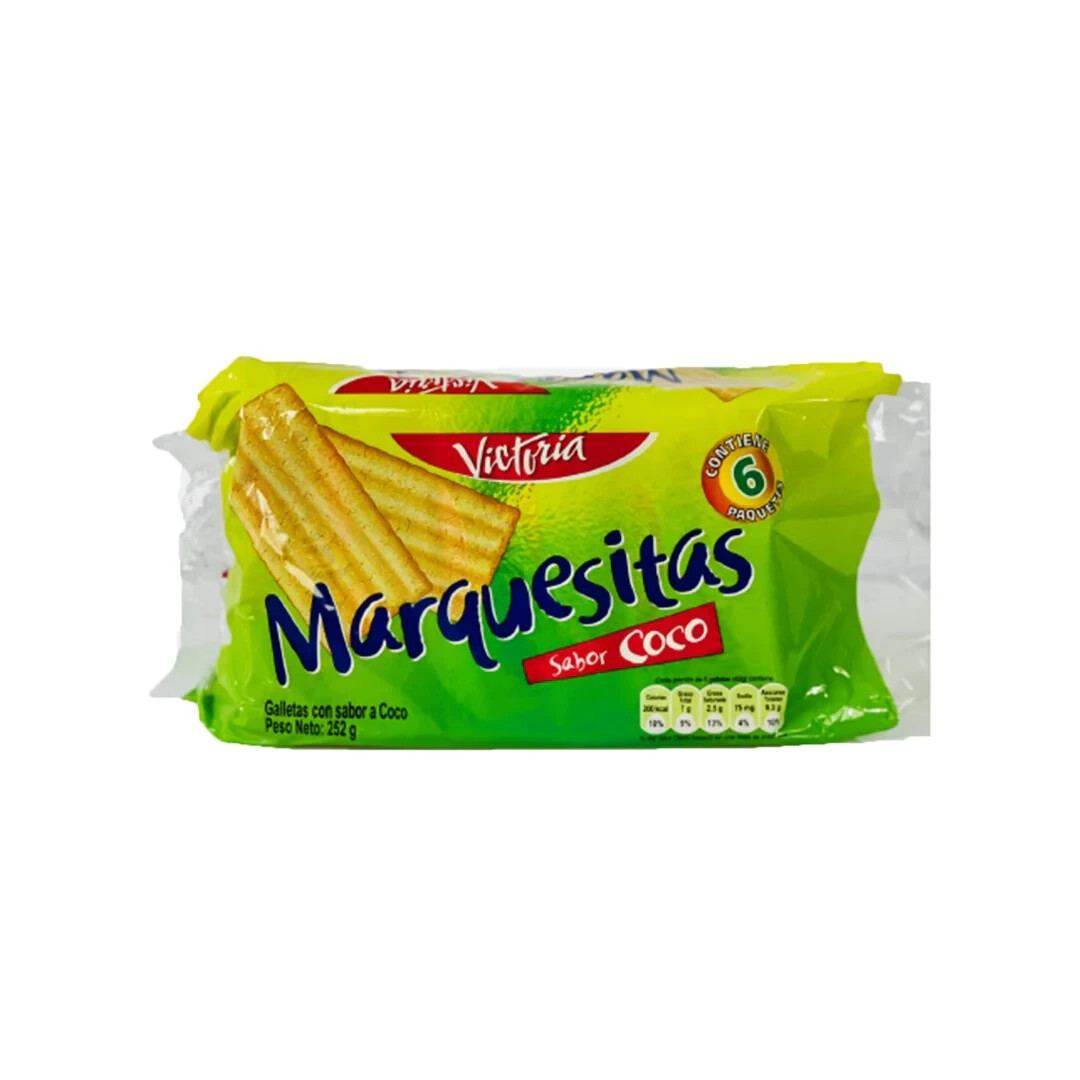 GALLETAS VICTORIA MARQUESITAS SABOR – COCO- ESPECIAL X 2