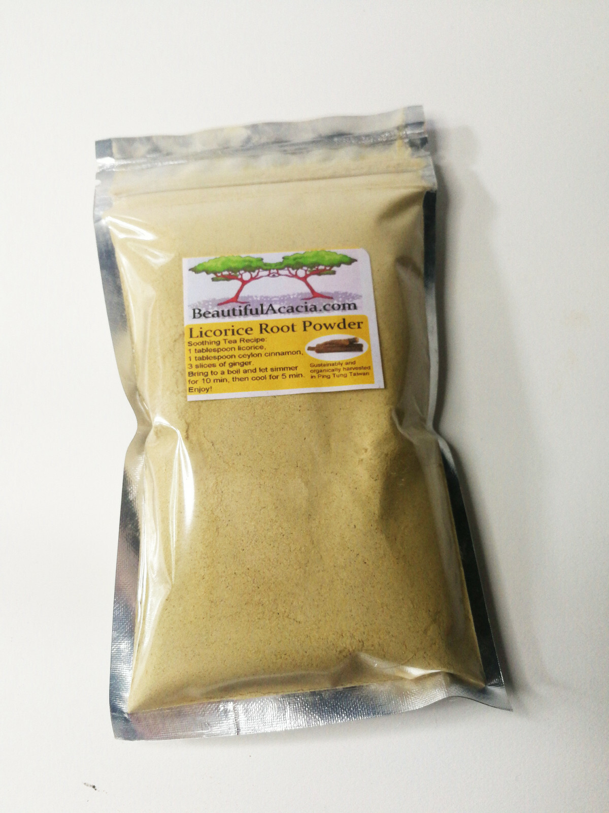 Organic Licorice Root Powder (Glycyrrhiza Glabra) 100% pure Liquorice