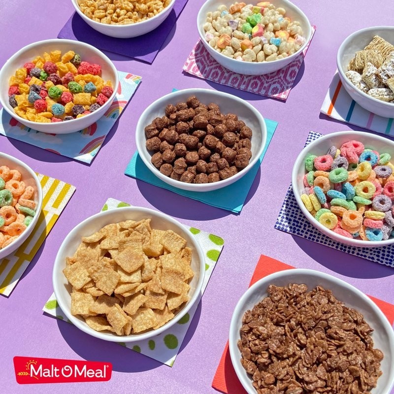 Malt-O-Meal Raisin Bran Cereal, Family Size Breakfast Cereal, 39 OZ Bag..