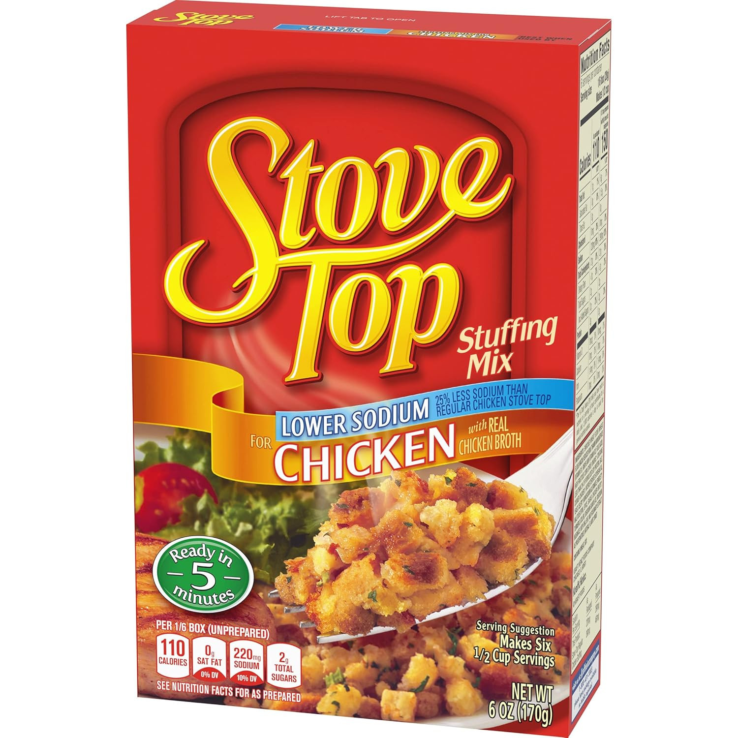 Low Sodium Chicken Stuffing Mix ,6 Oz