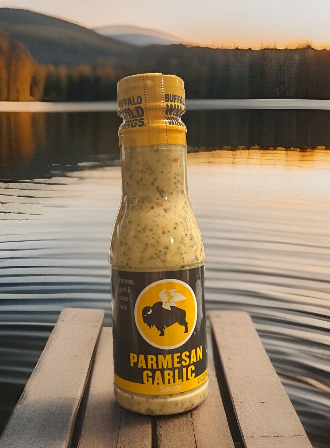 Buffalo Wild Wings Parmesan Garlic Sauce, 12 fl. oz., Perfect Dipping Sauce