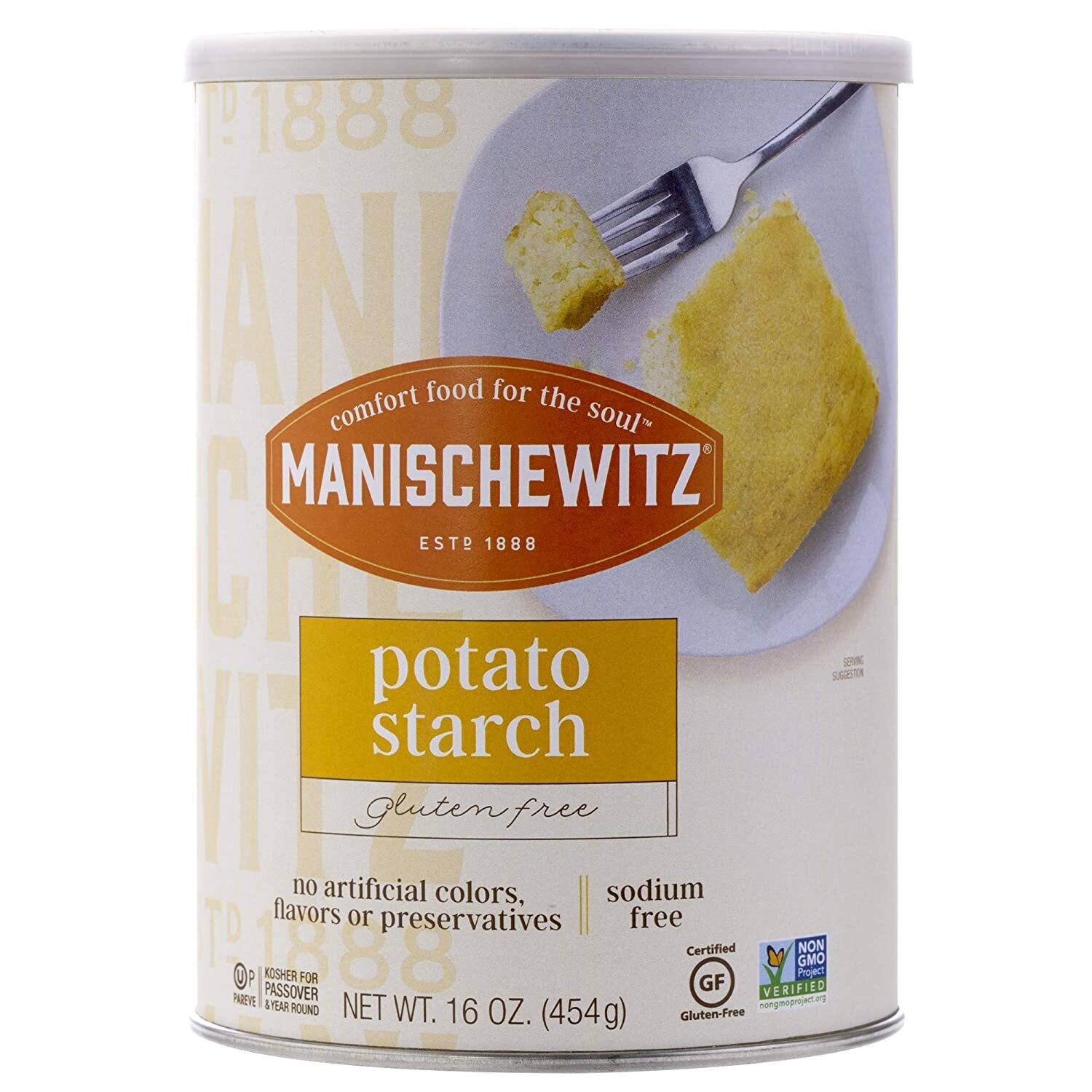 Manischewitz Potato Starch Canister, 16 oz