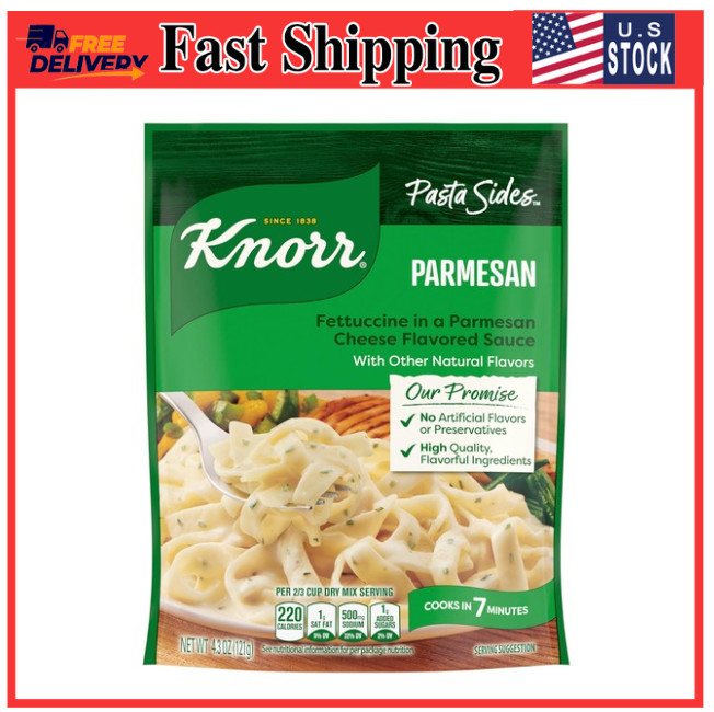 Knorr Pasta Sides For a Delicious Quick Pasta Side Dish Parmesan – 4.3 oz