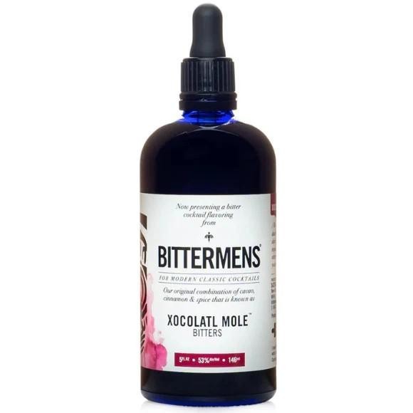 Bittermens Xocolatl Mole Bitters 4 Fl Oz Chocolate Cinnamon Spice Cocktail Mix