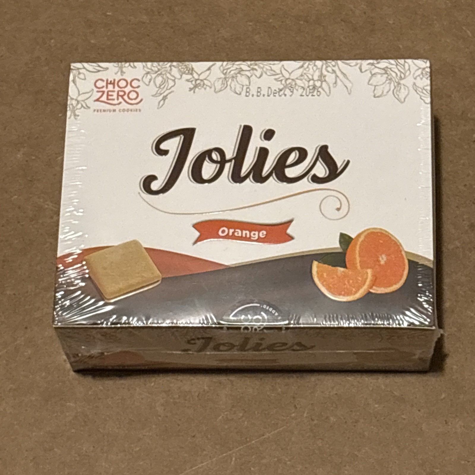 ChocZero Chocolate Cookies, Dark Orange Jolies, Gluten Free, Sugar Free, 20 pcs