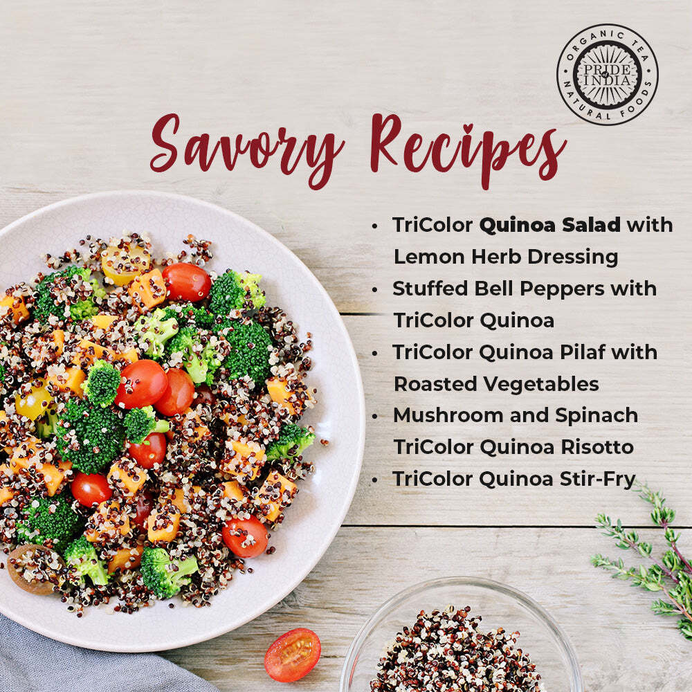 Three Color Quinoa – Protein Rich Whole Grain Jar