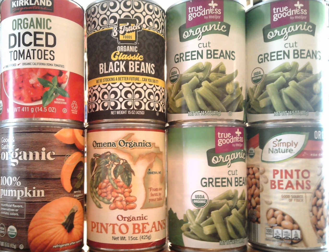 LOT OF 12 Organic Vegetables /Beans (PLEASE READ FOR DESCRIPTION & BEST BY DATES