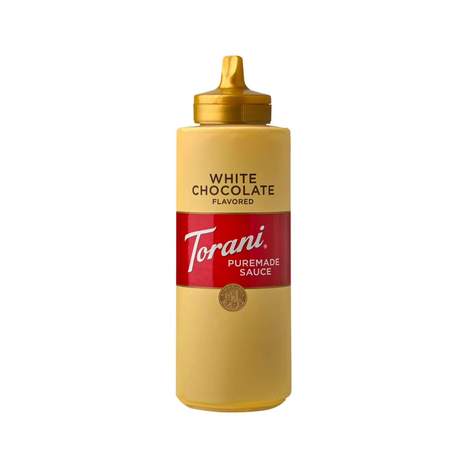 (Pack of 2)Torani White Chocolate sauce 16.5 oz Each squeeze Bottle Coffee Syrup