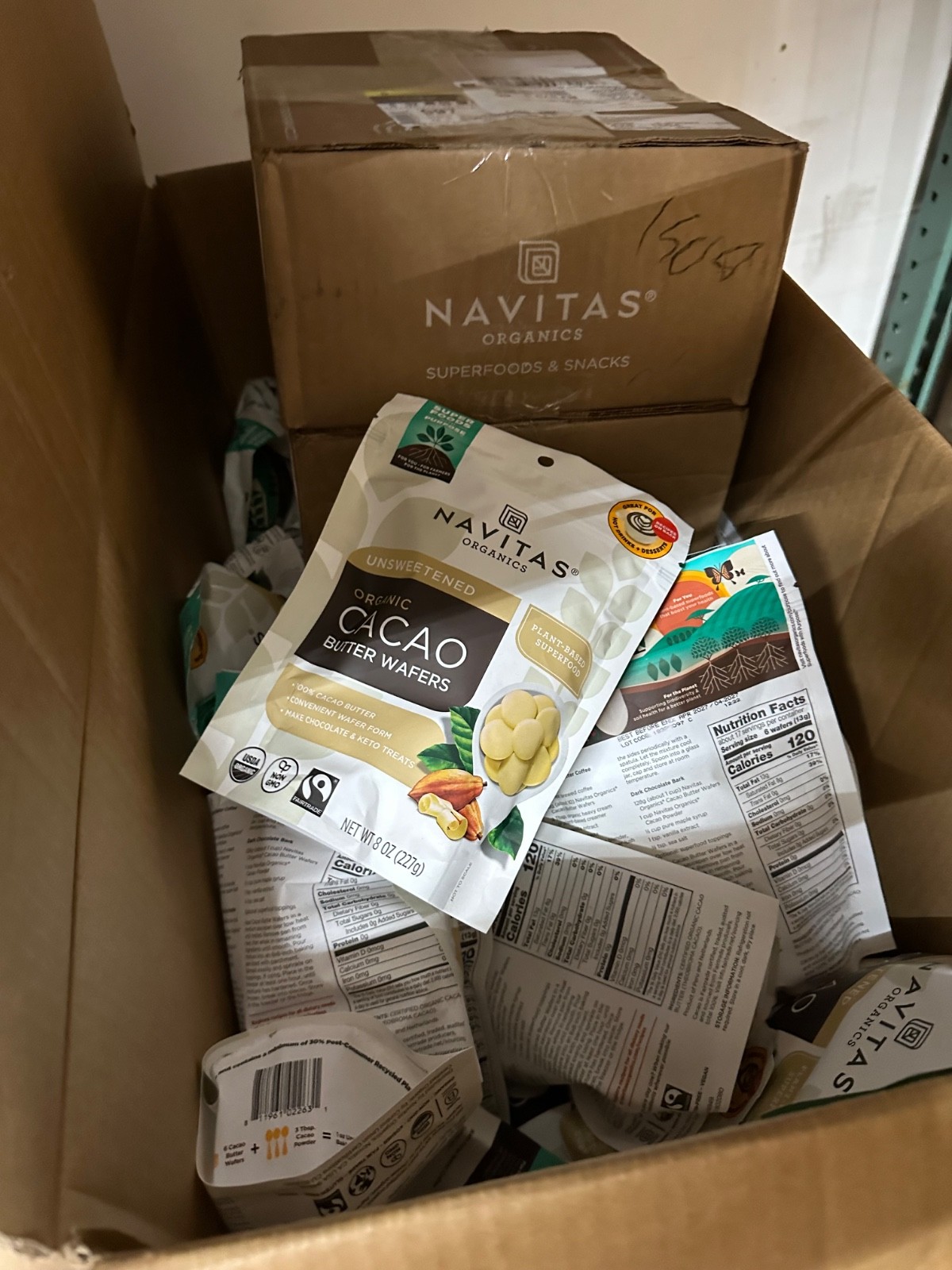Navitas Organics Cocao Wafers 8oz – FOR SALE FOR AMAZON FBA SELLERS