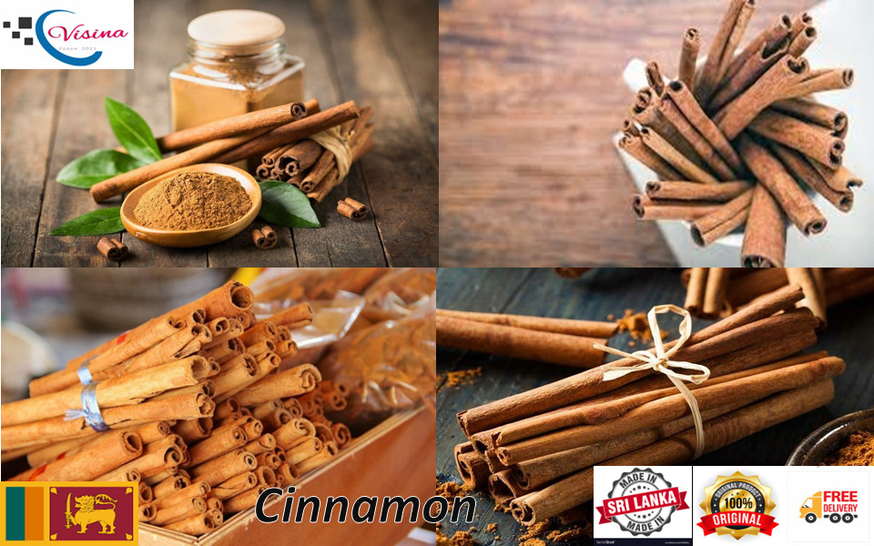 PURE CEYLON HIGH QUALITY CINNAMON STICKS 100% NATURAL & ORGANIC