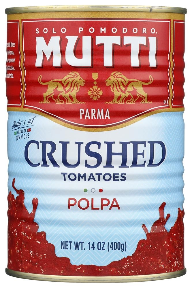 Crushed Tomatoes (Polpa), 14 oz. | 6 Pack | Italy’s #1 Brand of Tomatoes | Fr…