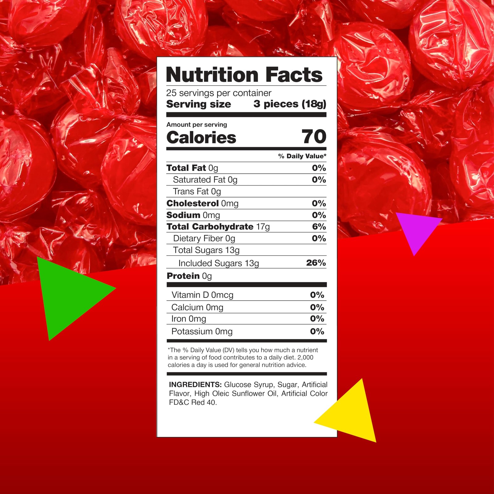 Arcor Cinnamon Discs Hard Candy | 1 Pound Bag – Approx. 75 Count | Classic Sp…