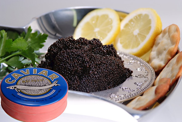 Osetra Siberian Baerii Black Caviar (Metal Tin/Glass Jar)