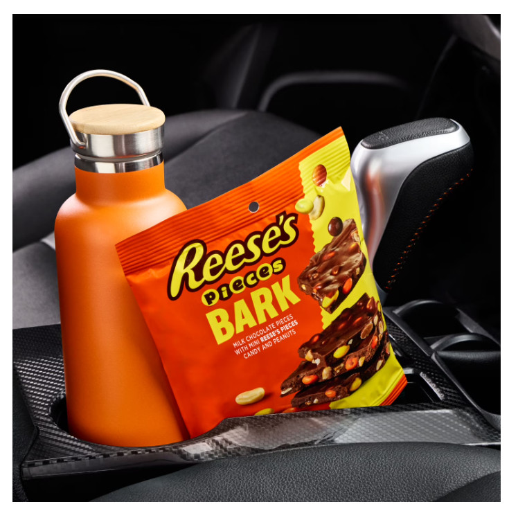 Reese’s Pieces Milk Chocolate Candy with Peanuts Bark Bag, 6 oz