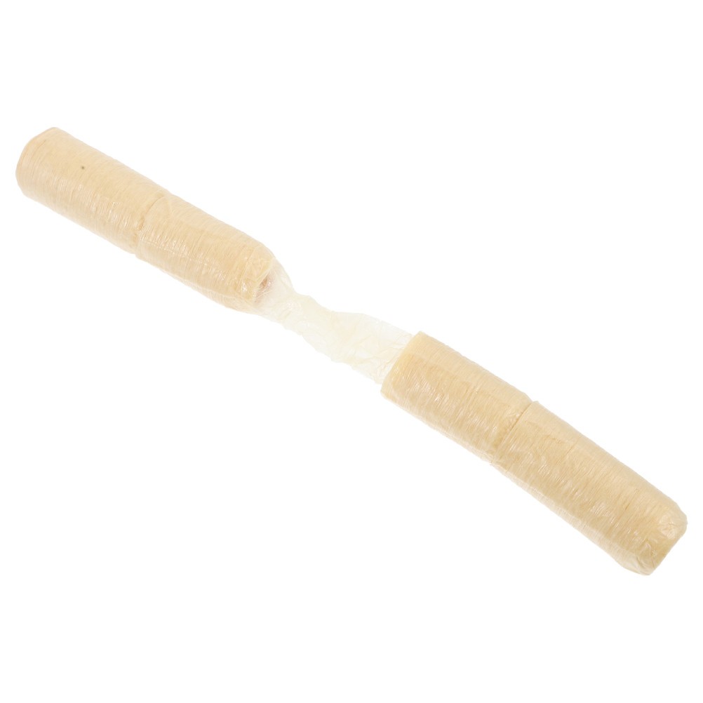 1 Set Reusable Sausage Casings Collagen Material Beige for Kitchen Use