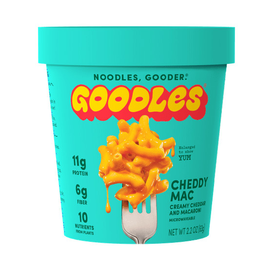 6 pack,Goodles Mac, Cheese Cheddy Mac Microwaveable Macaroni Cup,2.2oz.