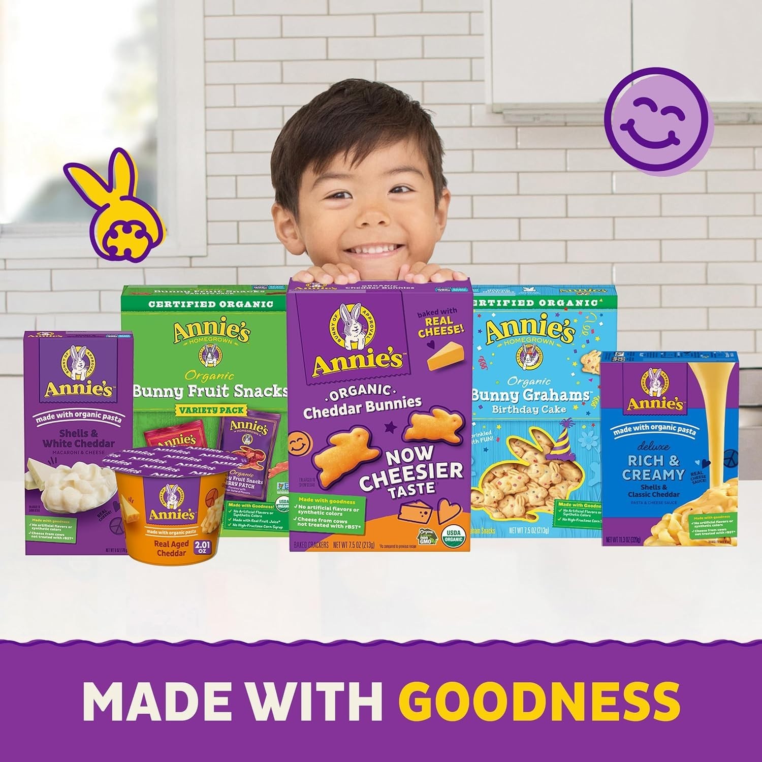 Delicious Annie’s Organic Bunny Snacks – 22 Gluten-Free Pouches of Fun Flavors