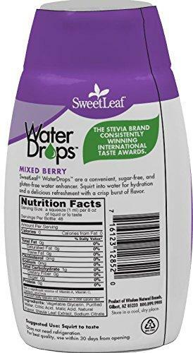 Sweetleaf Stevia Natural Water Drops, 6 Unit Variety Pack (1.62 Ounce Each)