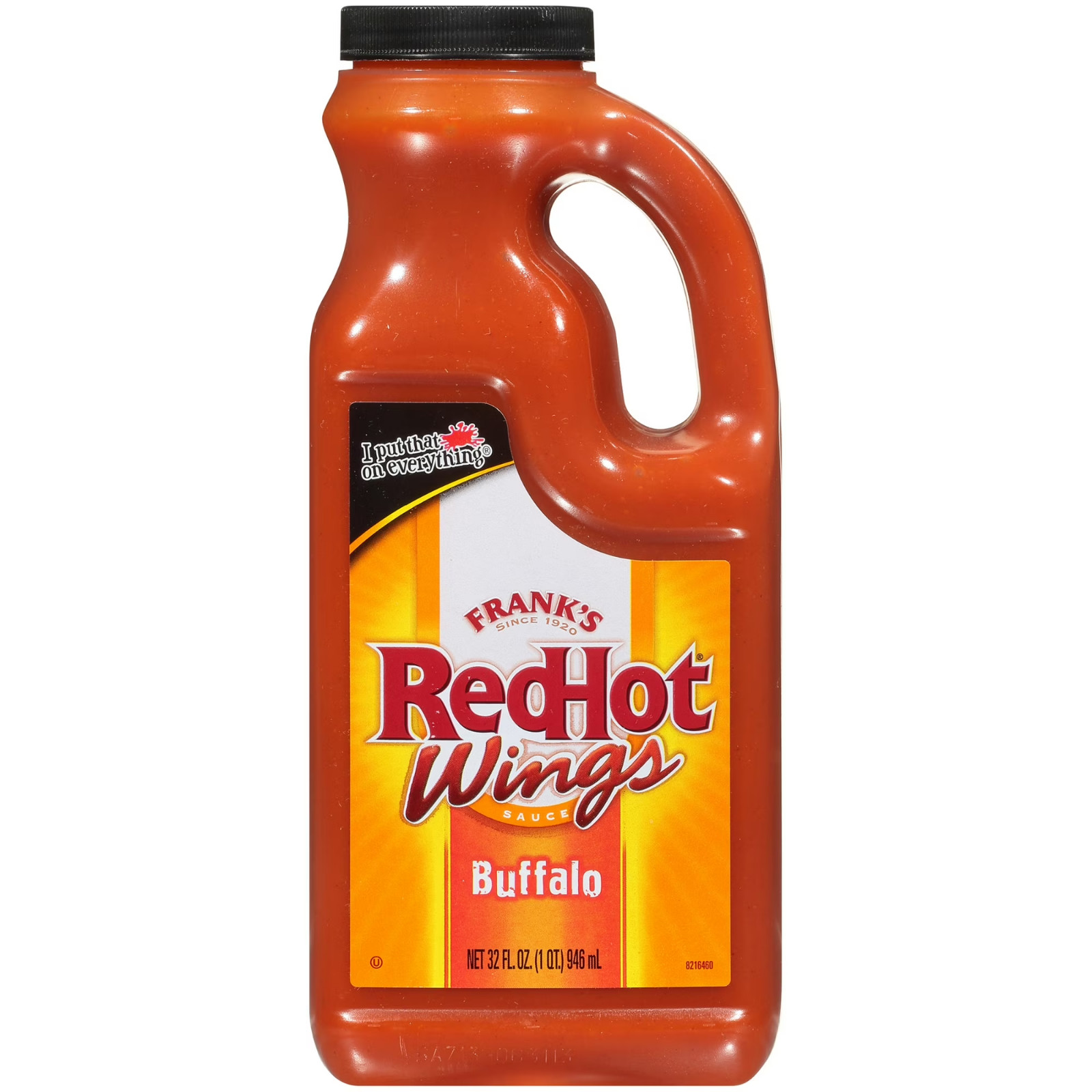 Frank’s RedHot Kosher Buffalo Wing Sauce, 32.0 fl oz Jug