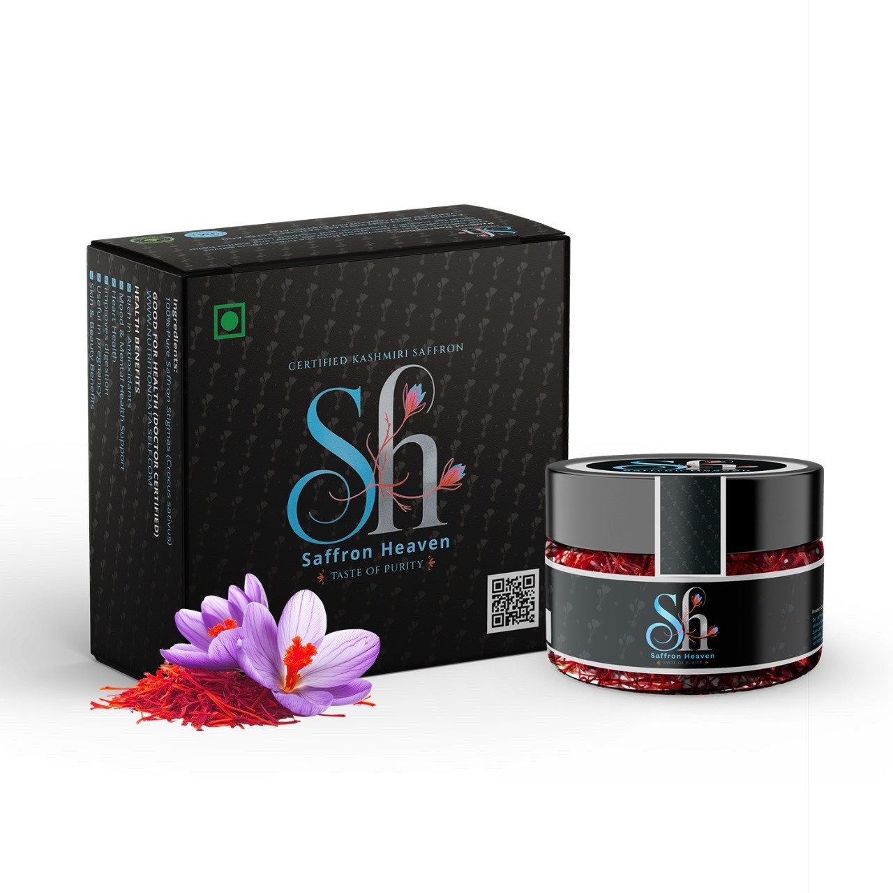 SAFFRON HEAVEN PURE KASHMIRI PREMIUM SAFFRON 5G | 100% NATURAL GRADE A