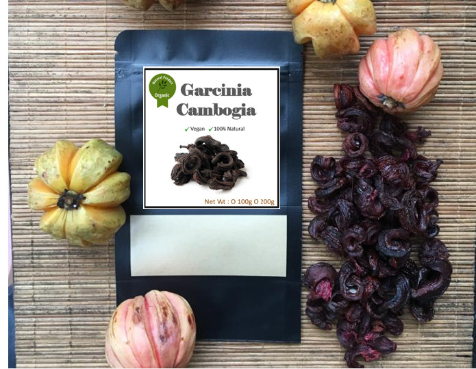 GORAKA Ceylon GARCINIA Cambogia Brindle Berry Gummi Gutta Organic Natural 100g