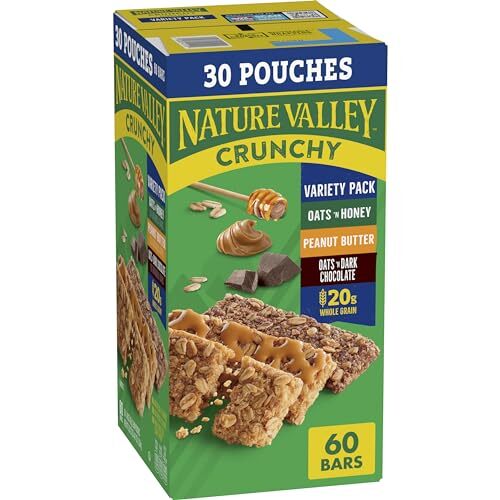 Nature Valley Crunchy Granola Bars, Value Pack, Assorted Flavor Names , Sizes