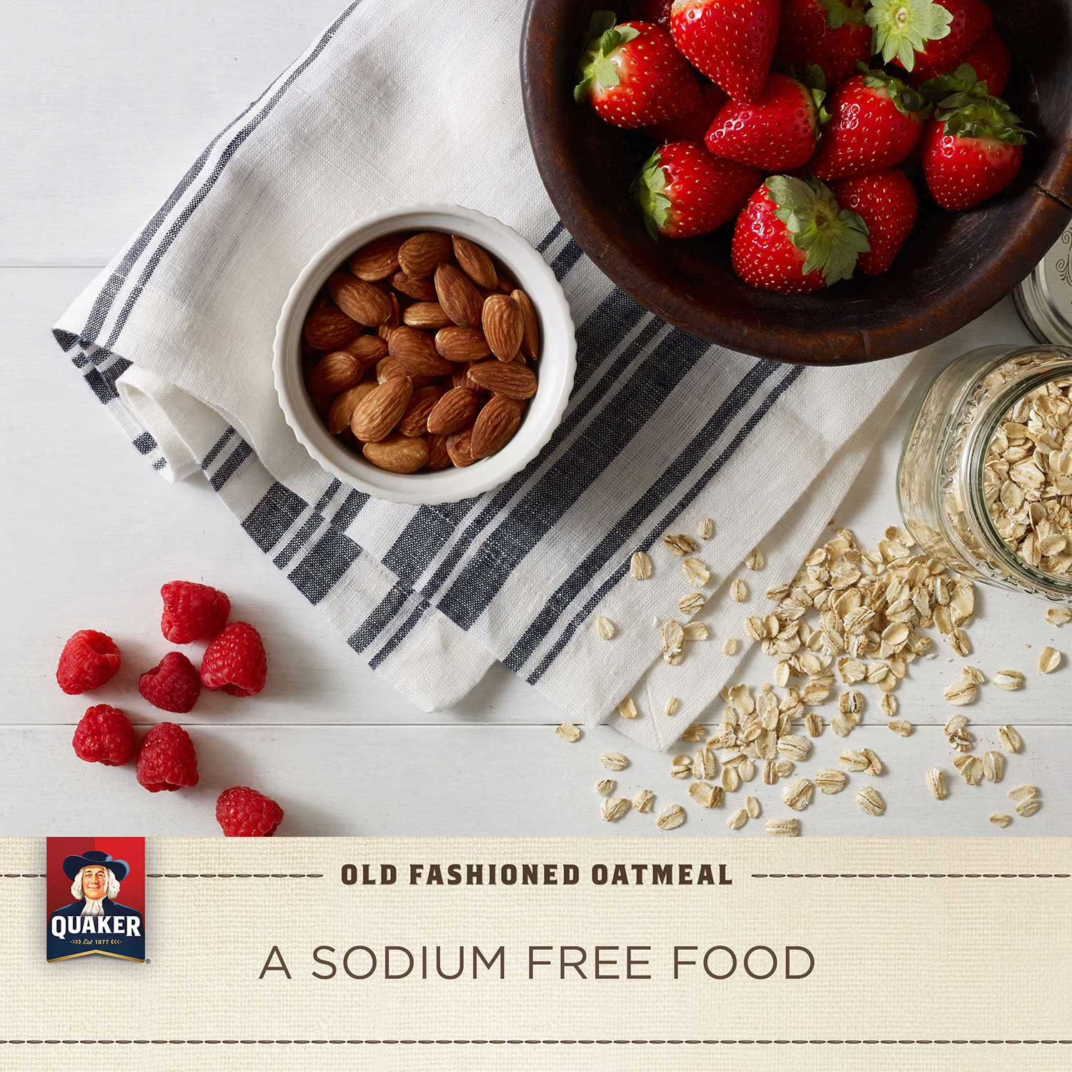 Quaker Old Fashioned Oats Oatmeal – Total 10 lbs – Non-GMO, Fresh. Free Shipping