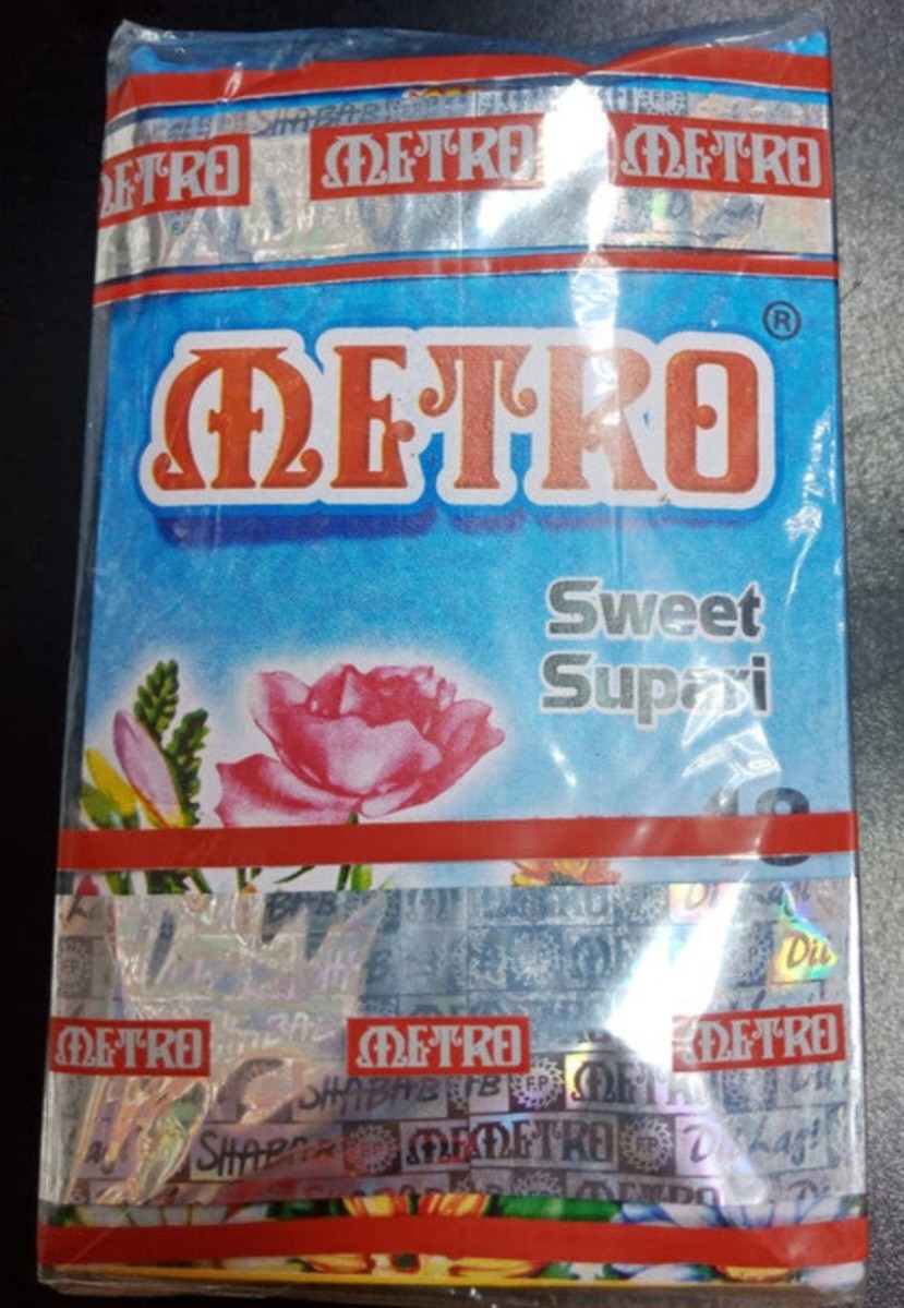 Metro Sweet Supari Original (48 Pcs x 6 Boxes) New Stock