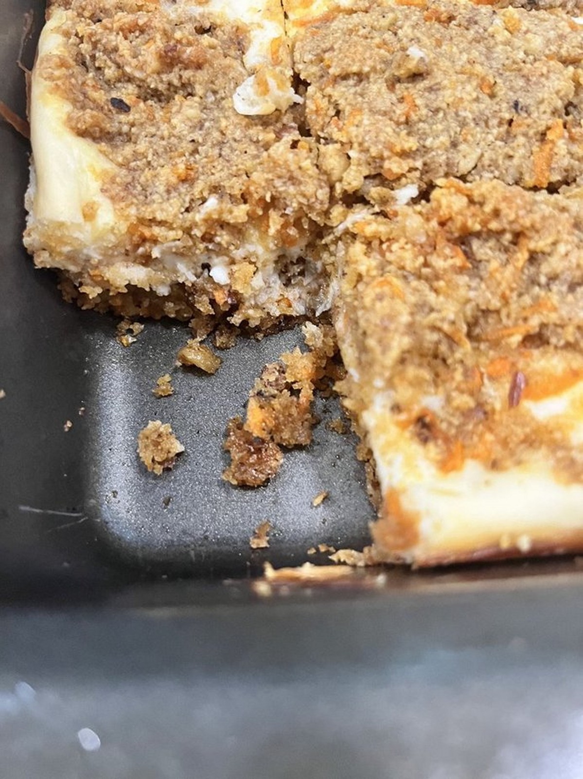 Keto Carrot Cake Bars * Gluten Free & Diabetic Friendly * 1 Net Carb Per Bar *