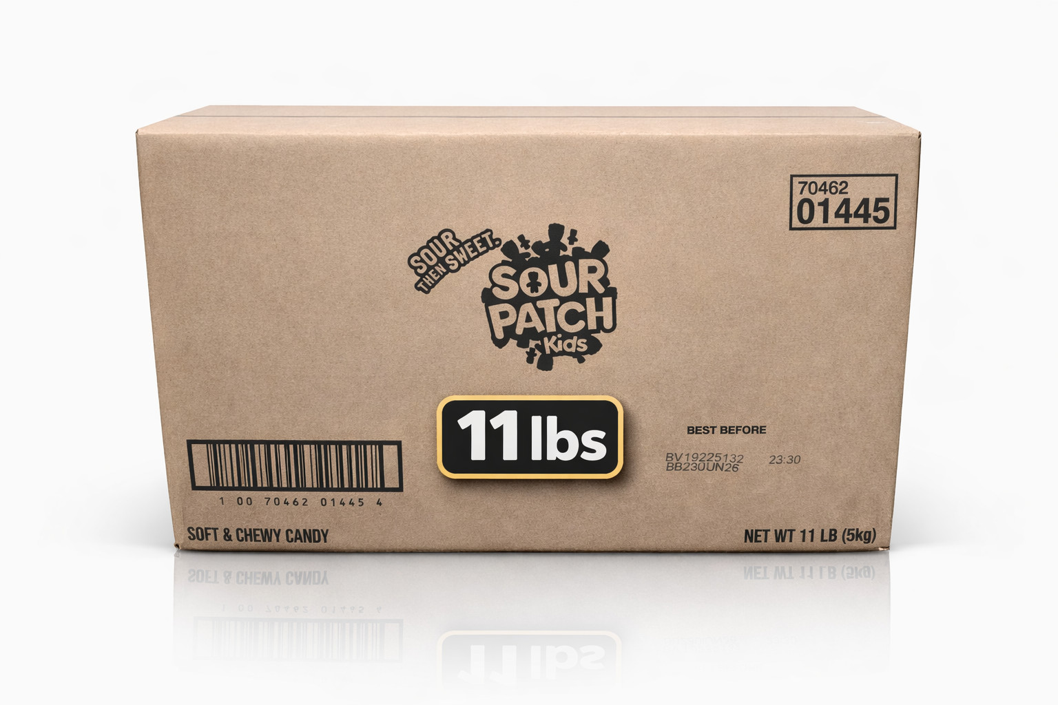 11 LB Wholesale Sour Patch Kids Chewy Candy Fun Size individually Wrap Exp. 6/26