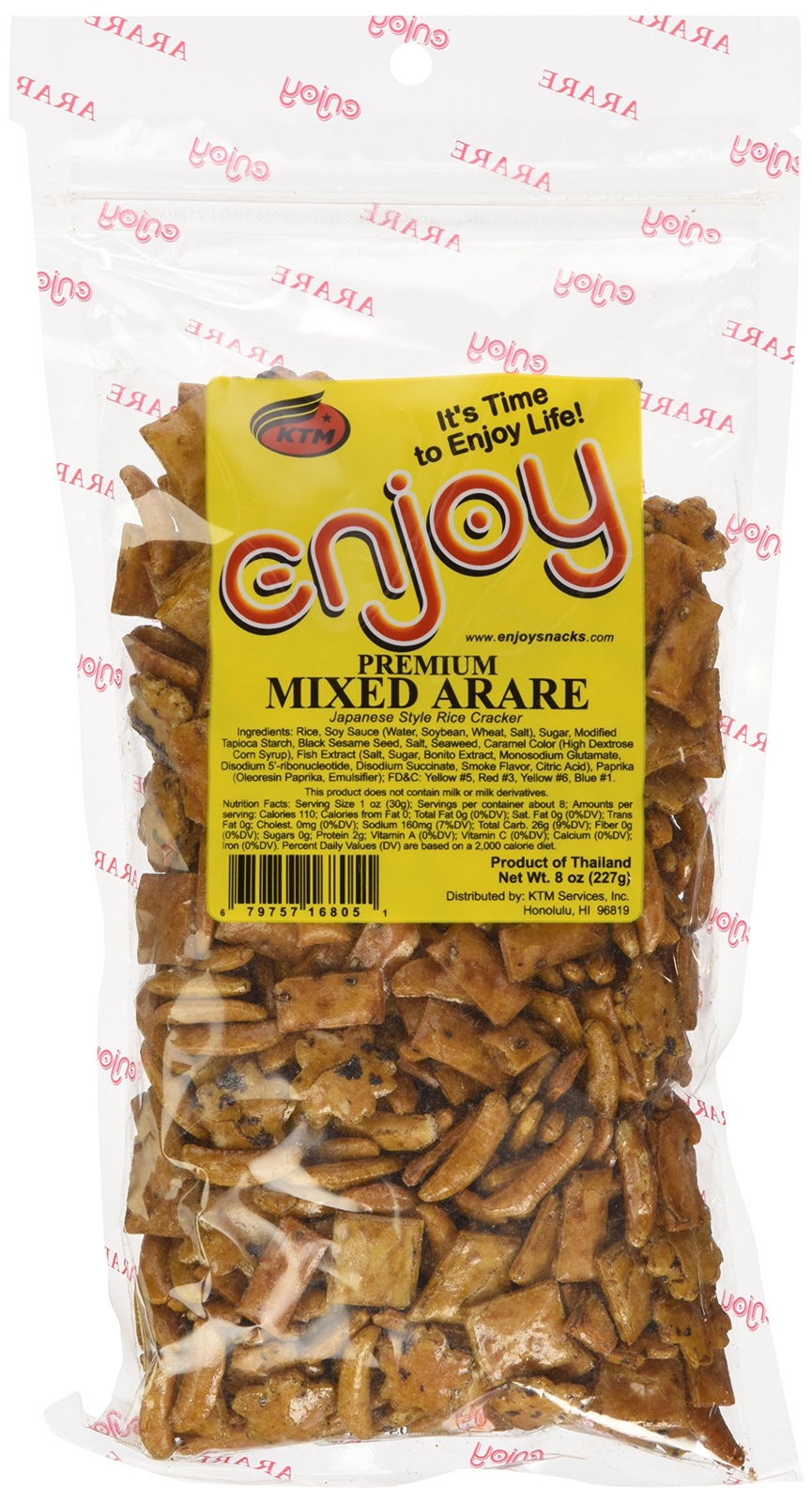 Enjoy Premium Mixed Arare 8 oz. Product of Thailand