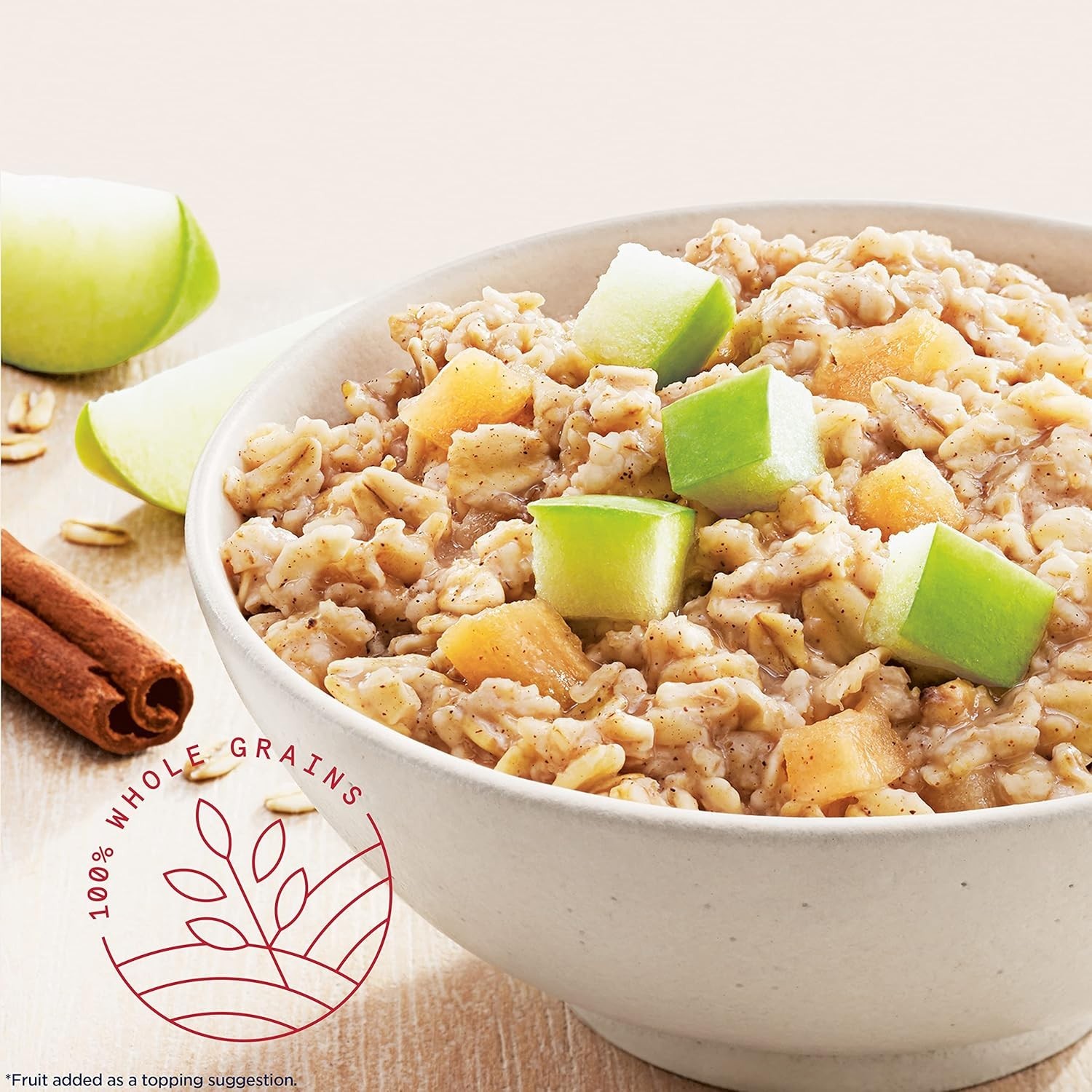 Delicious Apples & Cinnamon Instant Oatmeal (48 Individual Packets, 72.48 oz)