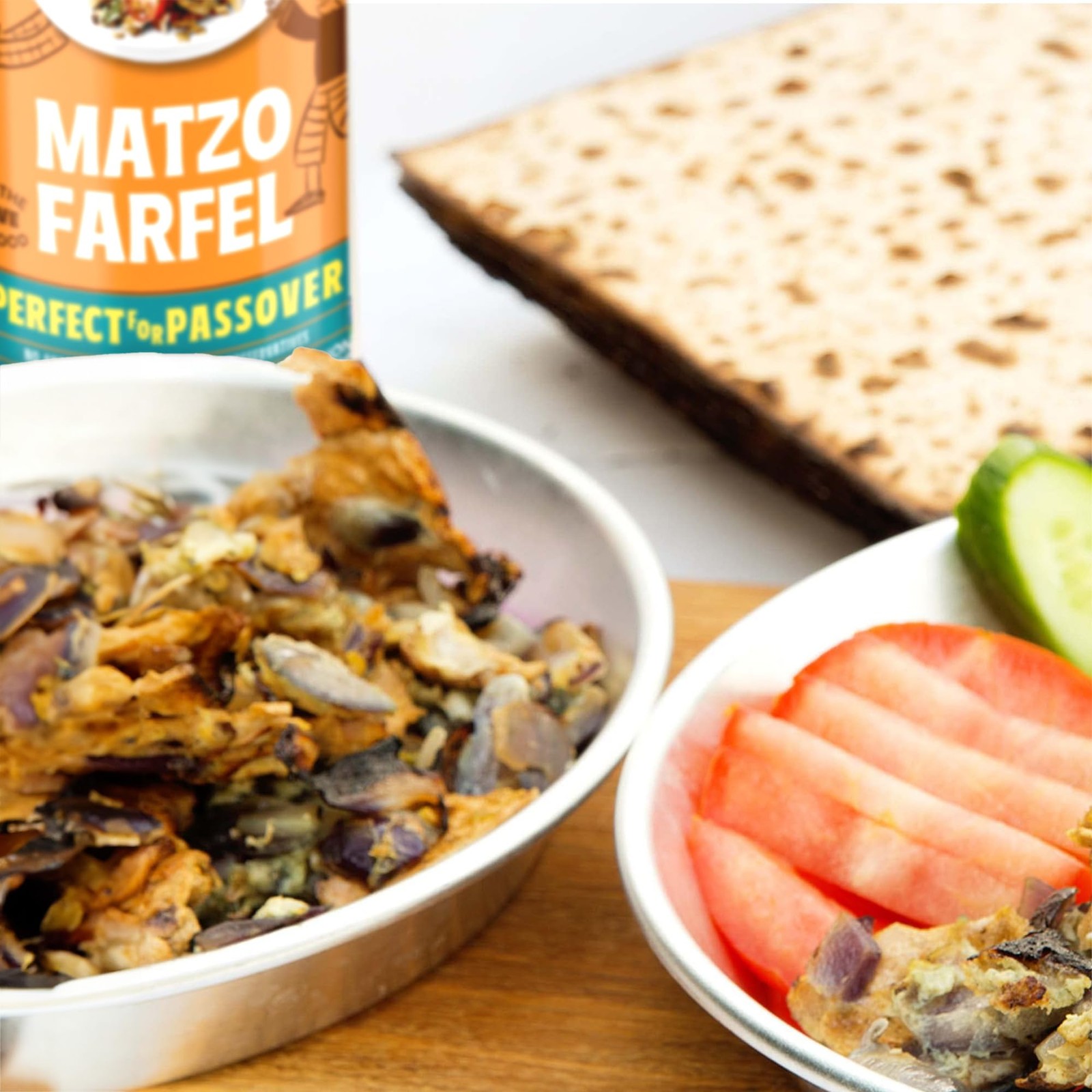 Manischewitz Matzo Farfel, 14oz (3 Pack) Resealable 14 Ounce (Pack of 3)