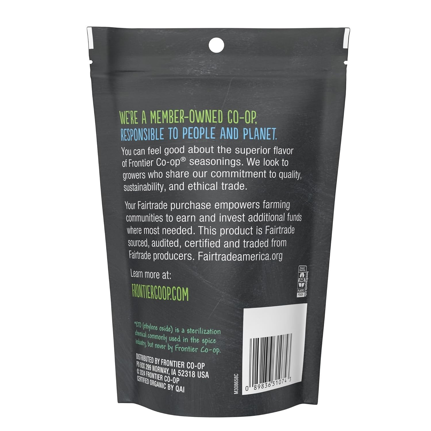 Frontier Co-op Organic Fairtrade Ground Ceylon Cinnamon Powder (5.57 OZ. (158g)