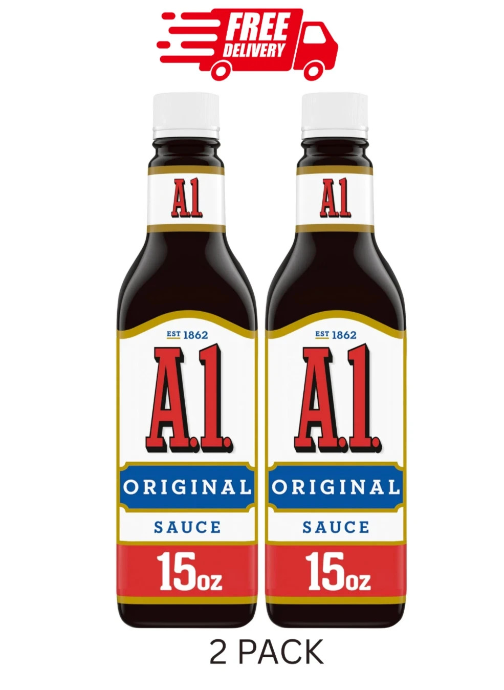A.1. Original Steak Sauce (15 oz Bottle) 15 Ounce (Pack of 2)