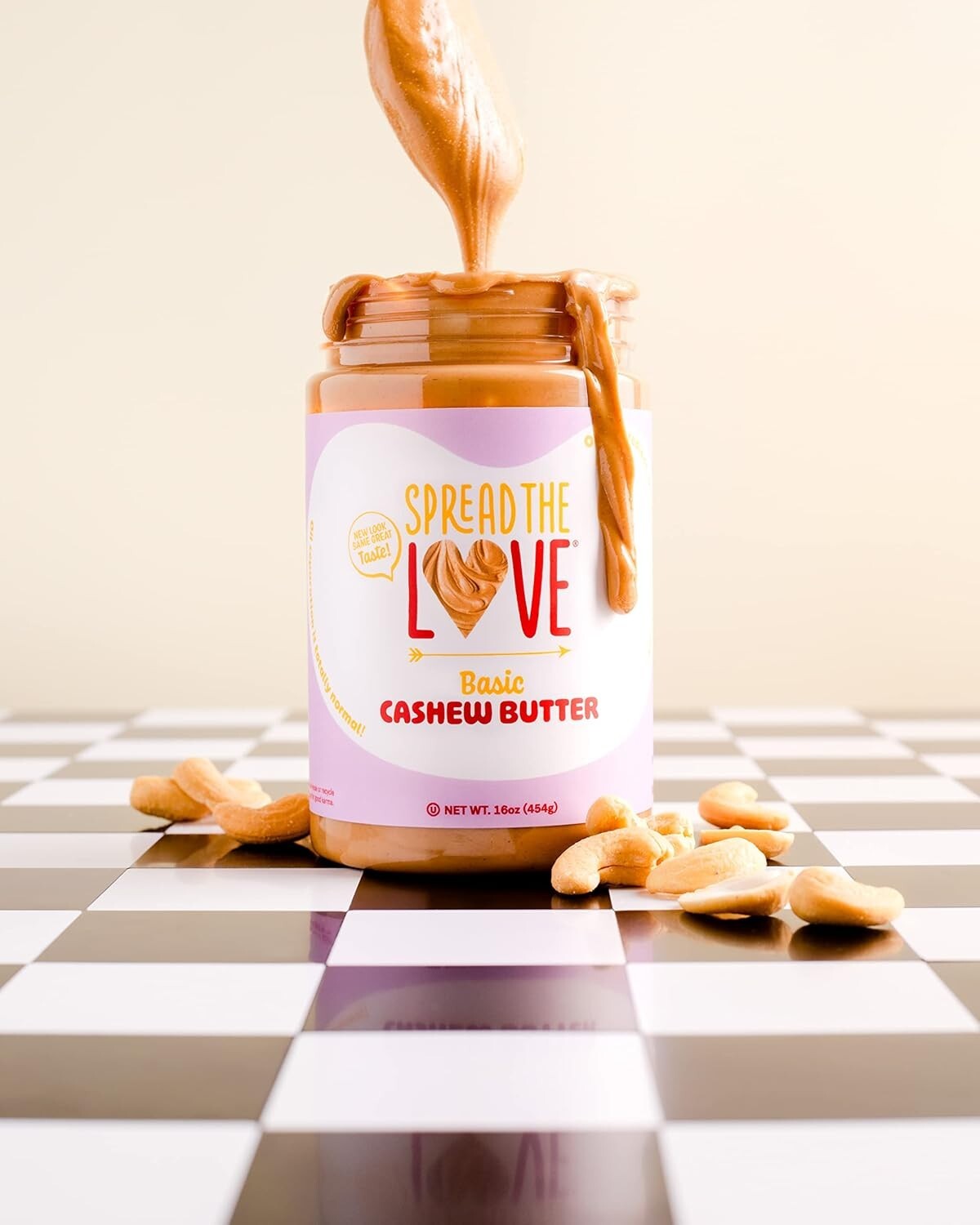 Basic Cashew Butter – All-Natural, Vegan, Gluten-Free, No Added Sugar, No Add…