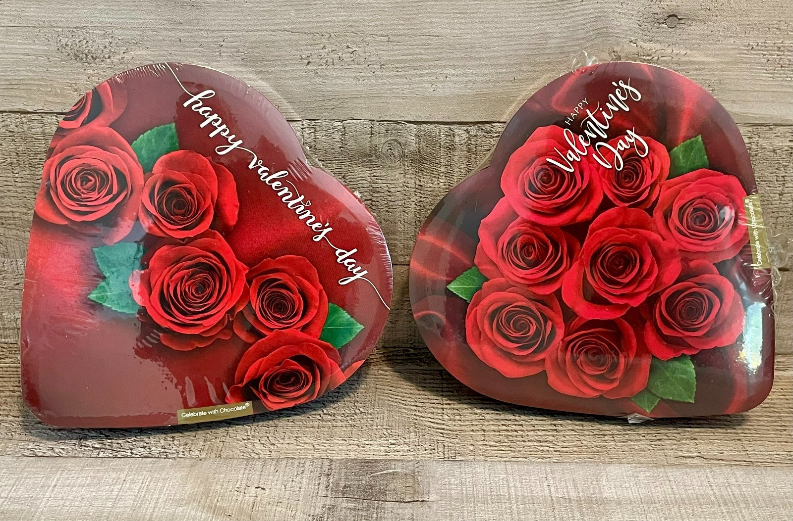Valentines Chocolate Truffle Heart Shaped 4 oz. Box (2 Boxes) BB 5/2027