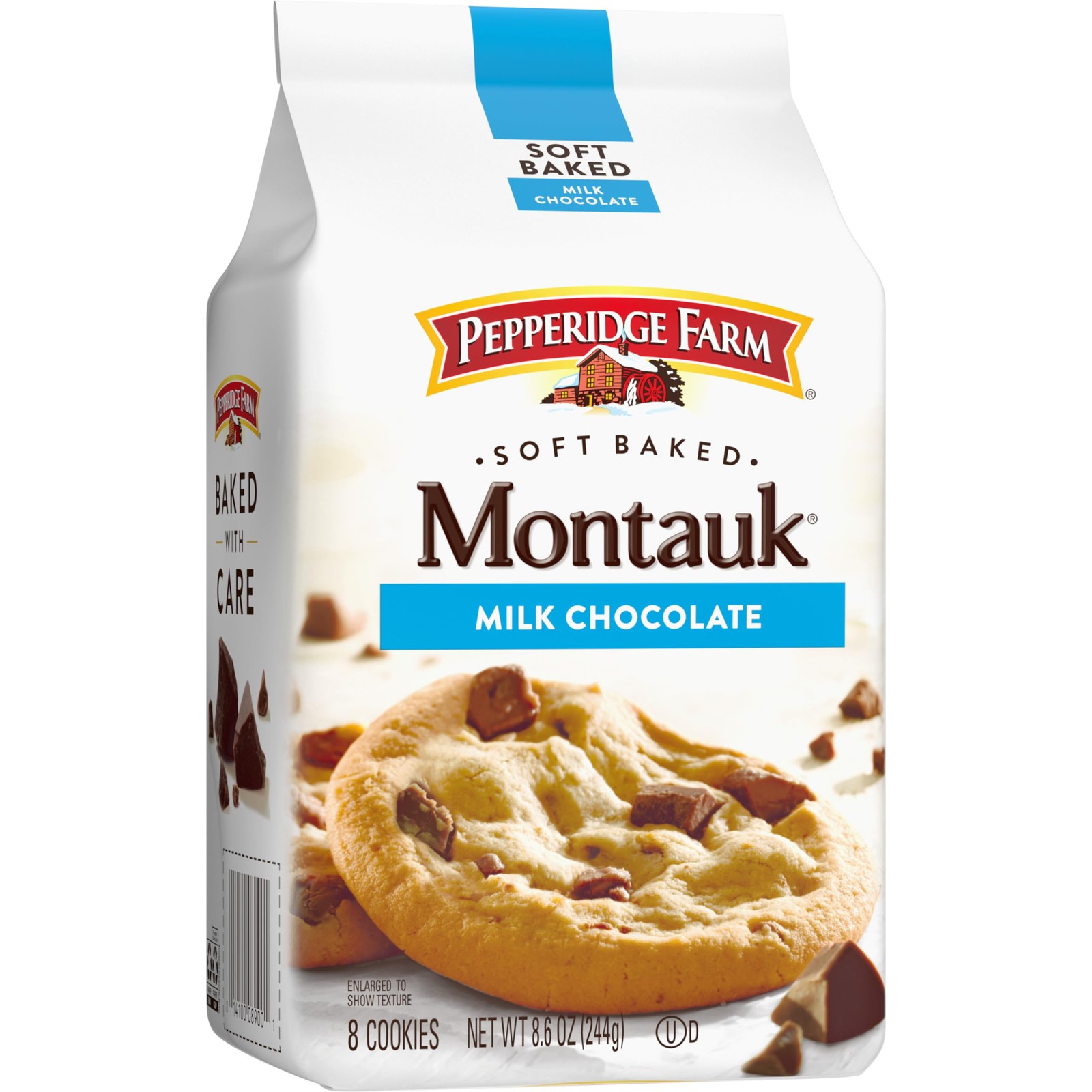 Pepperidge Farm Montauk Soft Baked Milk 8.6 Ounce (Pack of 1), Chocolate
