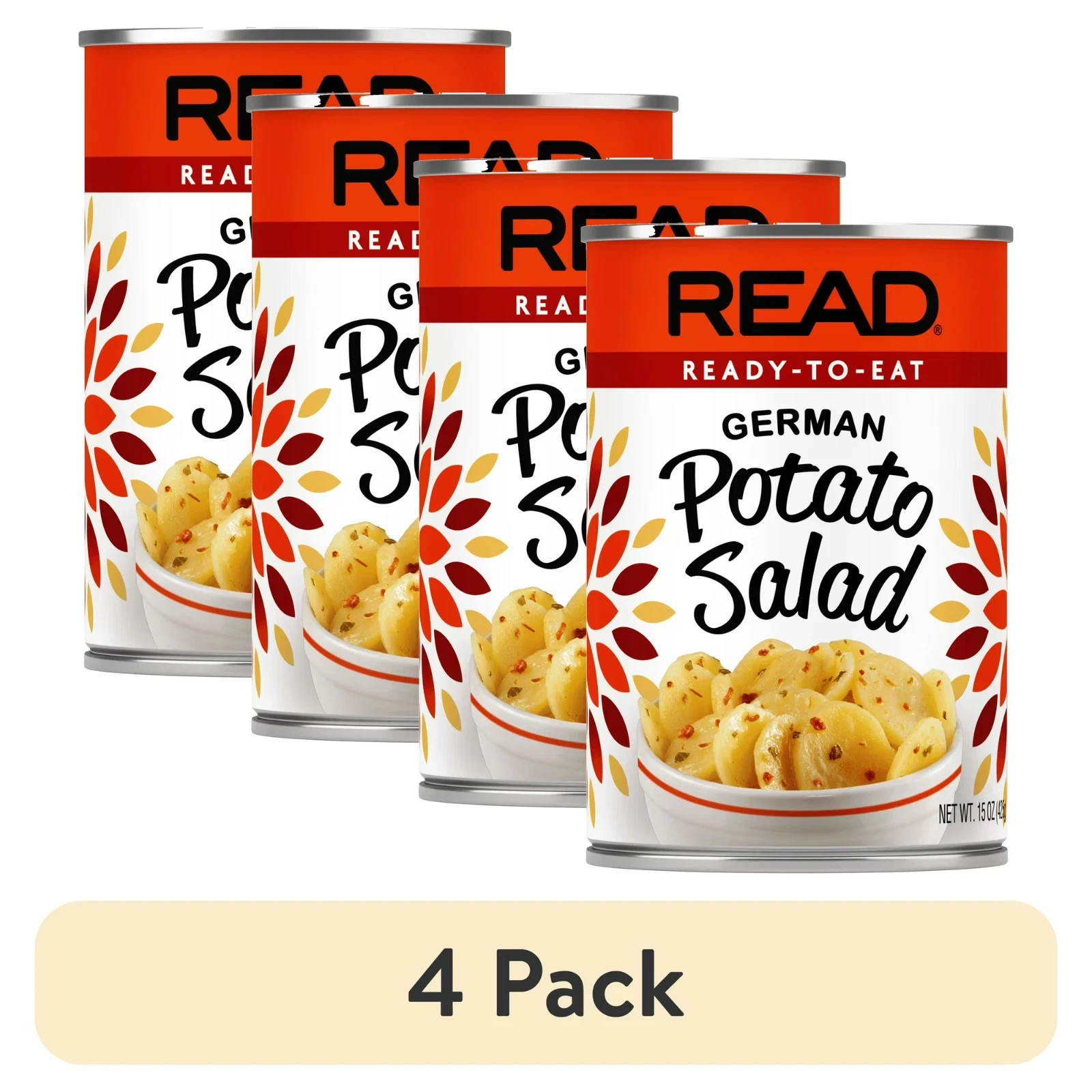 4 pack Read German Potato Salad, 15 oz