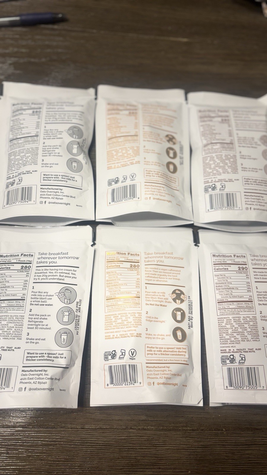 Oats Overnight 6 Pack Expiration 3/2027