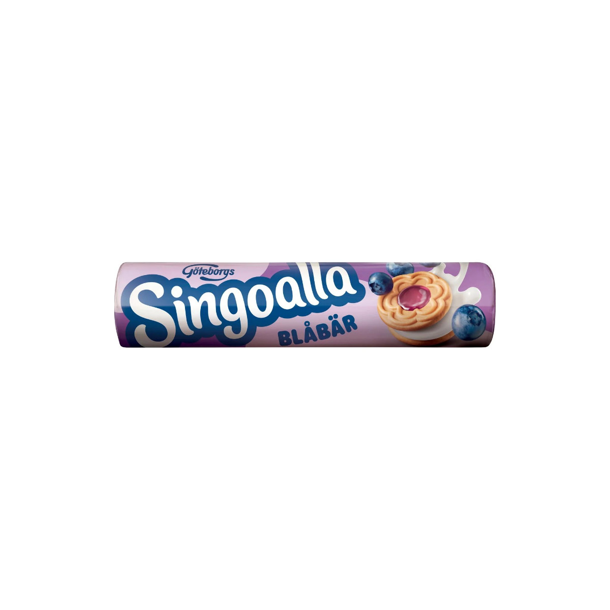 Singoalla Blueberry Cookies 190g Göteborgs Swedish Biscuit Vegan No Palm Oil