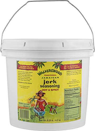 Walkerswood Traditional Jerk Seasoning, 9.25 lb. 4.2 kg., Hot & Spicy Jamaican &