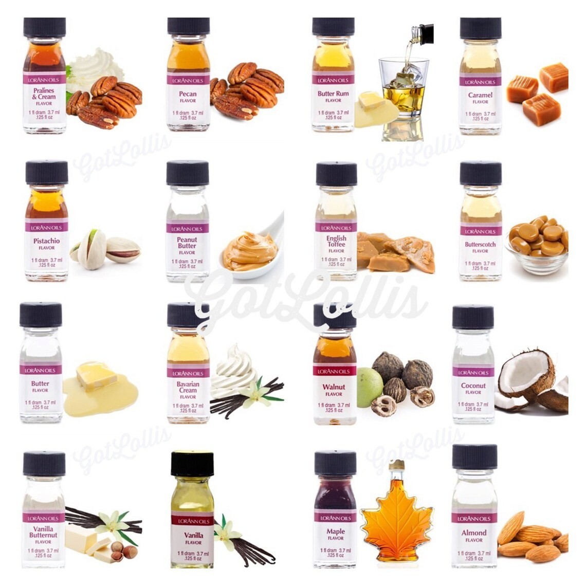 LorAnn Oils 1 Dram Super Strength Flavoring Flavor Candy U Pick 76 Diff Flavors