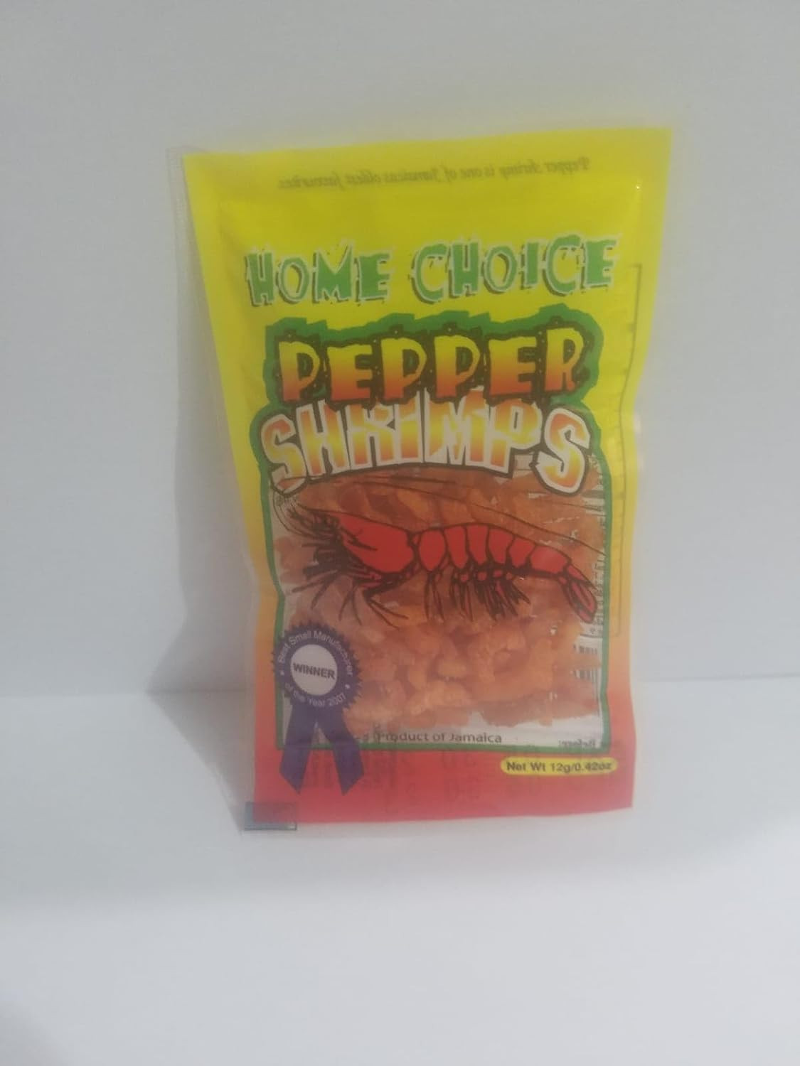 Jamaican Peppered Shimps- Dried Peppered Shimps -12G-5Pks