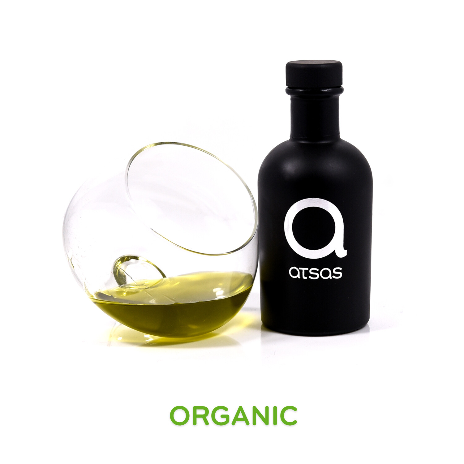 Atsas – Pure Organic Extra Virgin Olive Oil – High Phenolic Content – 100ML