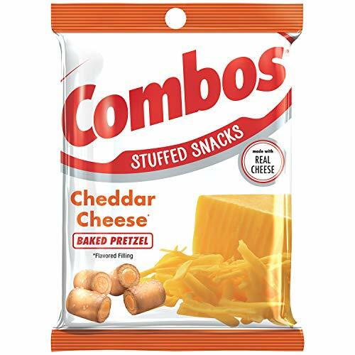 COMBOS Cheddar Cheese Pretzel Baked Snacks 6.3-Ounce Bag (1-Bag)