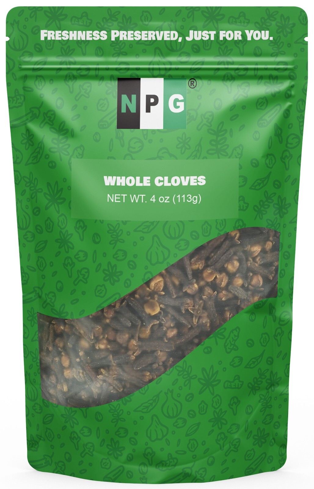 NPG Whole Clove Bud 4 Oz, Strong Aroma and Flavor Cloves Spice for Holiday