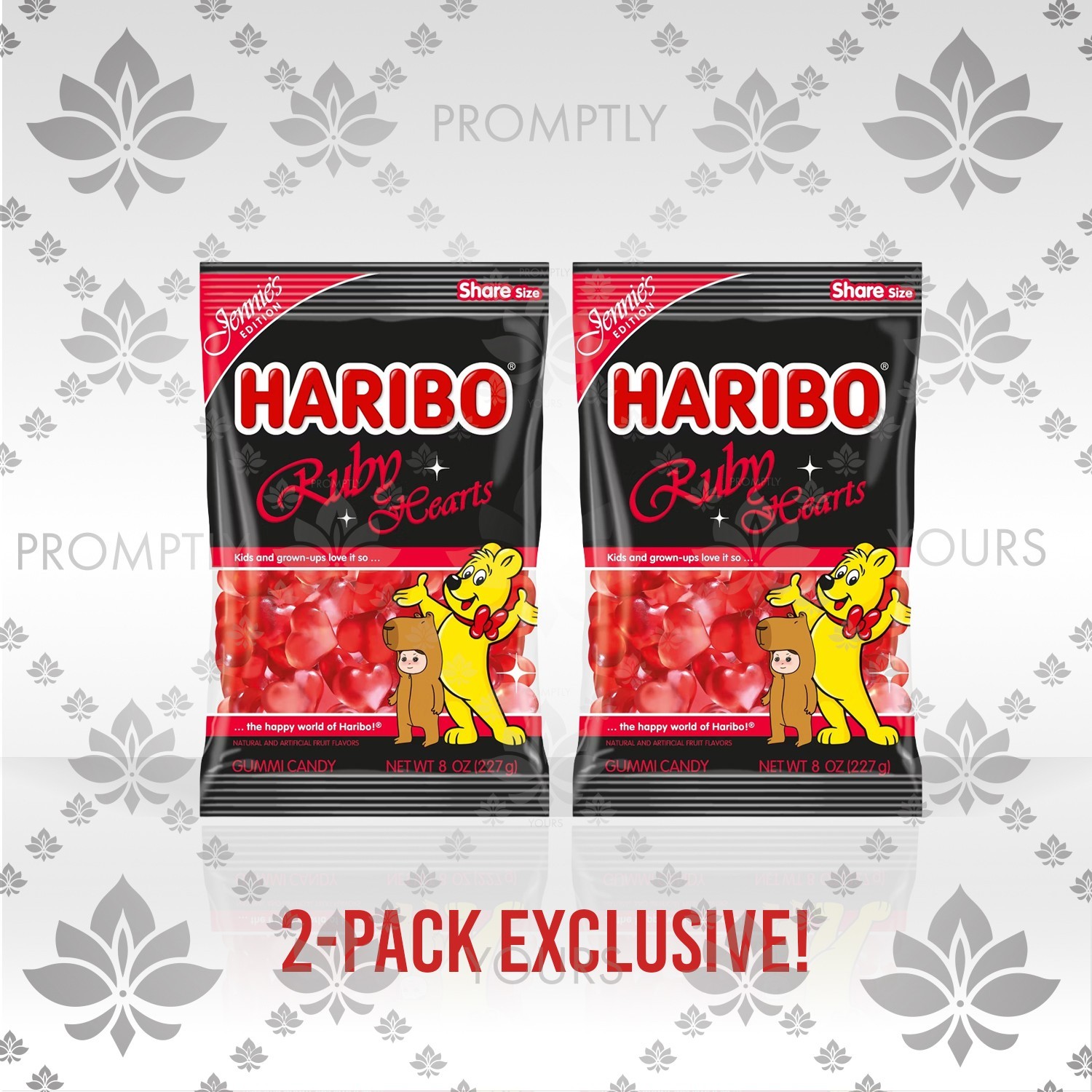 HARIBO Ruby Hearts Candy – Jennie Ruby Jane Exclusive 2-Pack